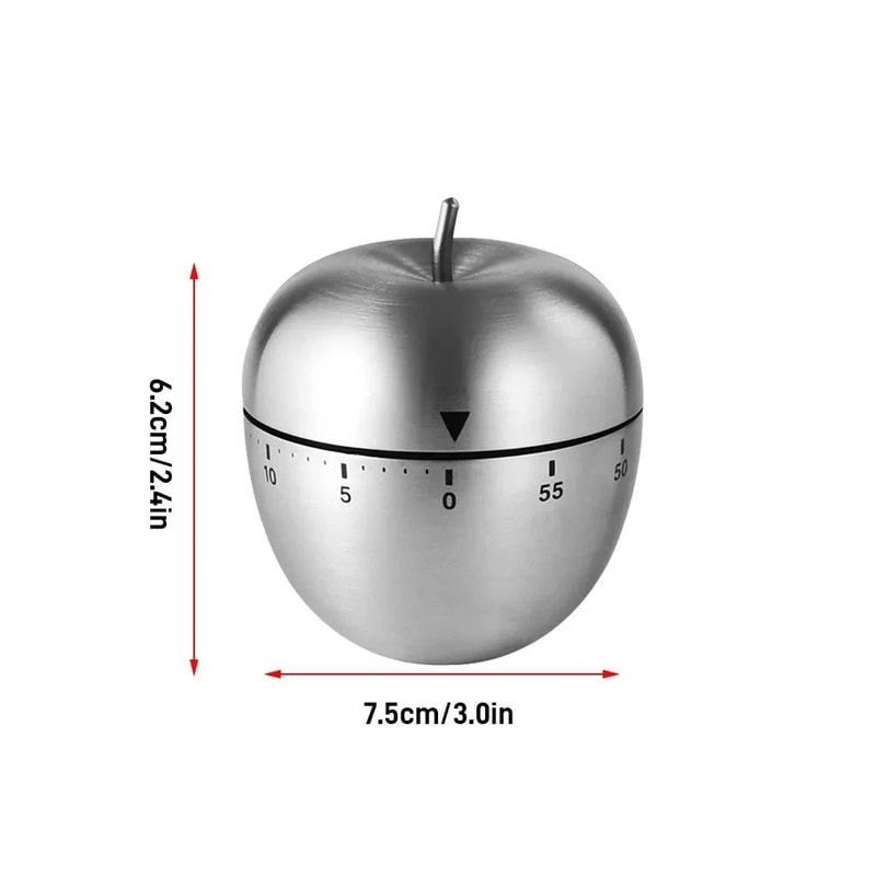 Mechanical Egg Shape Kitchen Timer 4