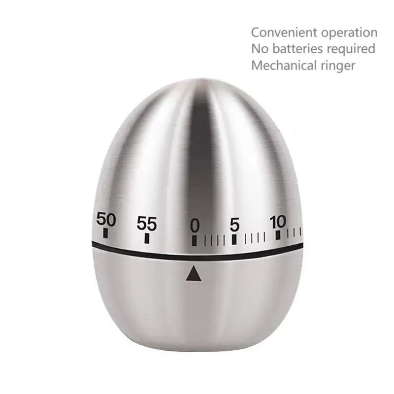 Mechanical Egg Shape Kitchen Timer 6