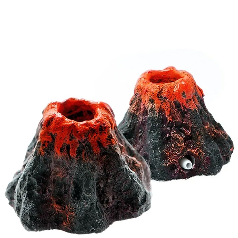 Aquarium Volcano Bubble Ornament 1