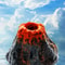 Aquarium Volcano Bubble Ornament 3