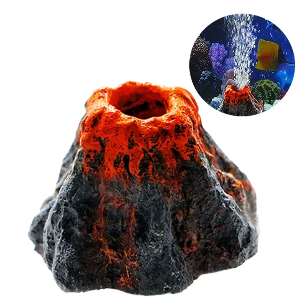 Aquarium Volcano Bubble Ornament 4