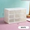 White Desktop Organizer With Drawer Storage 1