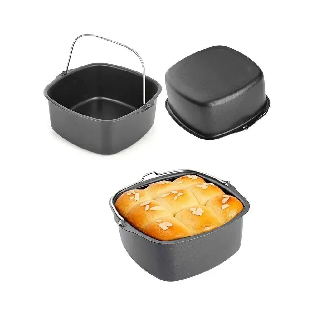 Non Stick Air Fryer Baking Tray Basket 6