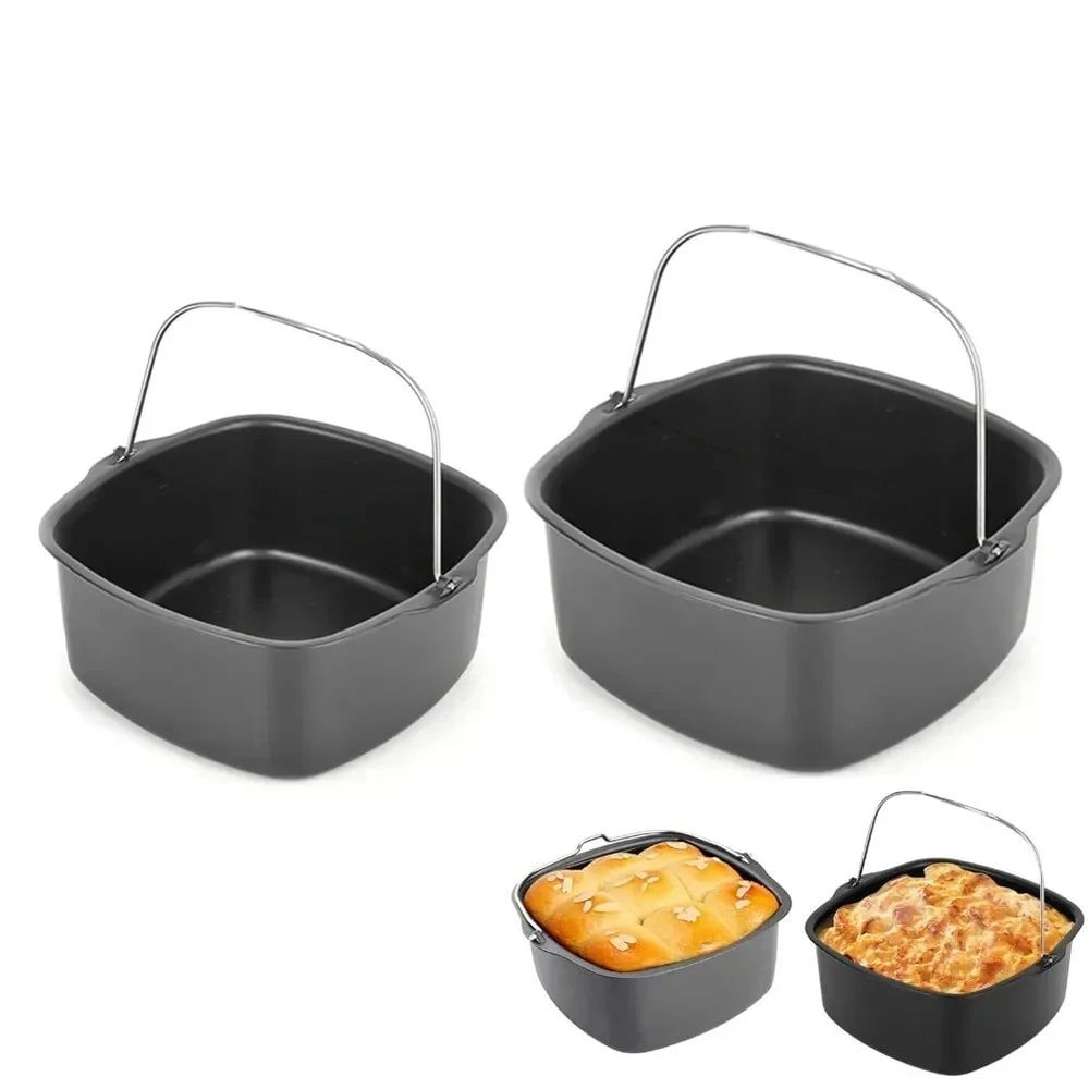 Non Stick Air Fryer Baking Tray Basket 7