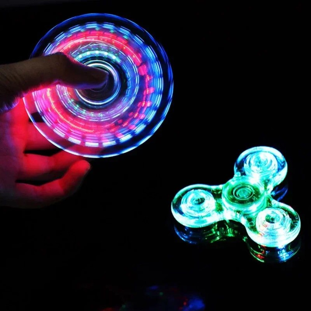 LED Glow Fidget Spinner Toy 2