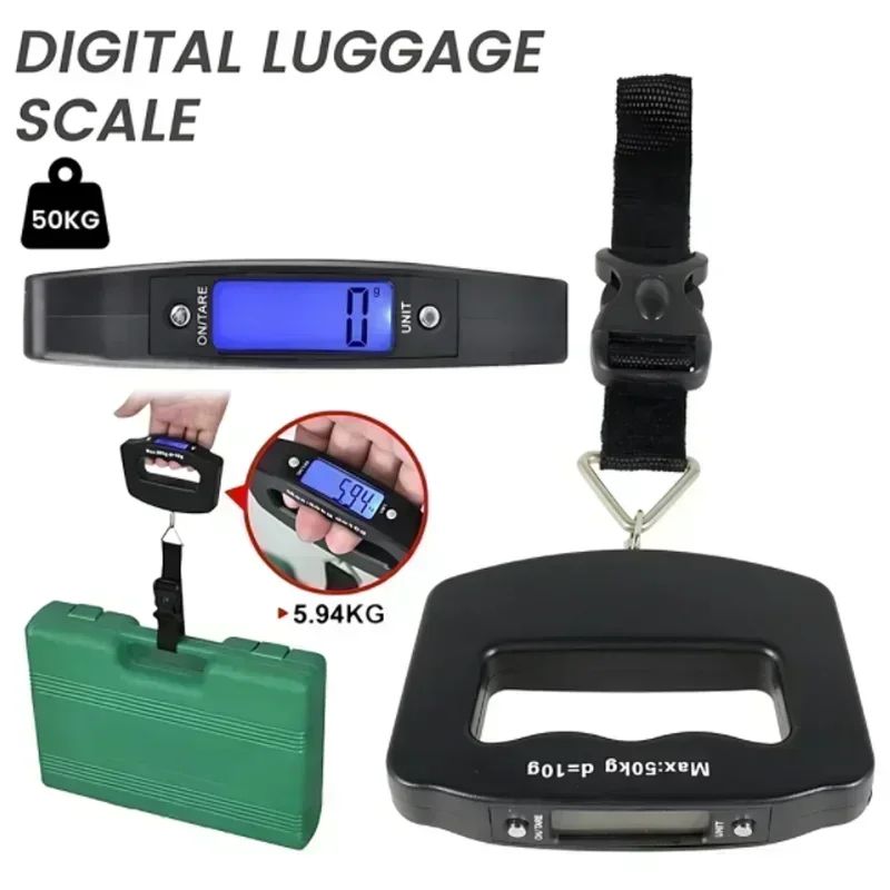 Digital Portable Luggage Hanging Scale 8