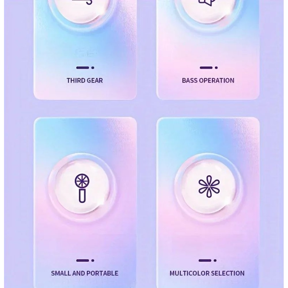 Mini Portable USB Handheld Fan 6