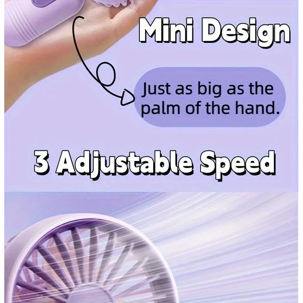 Mini Portable USB Handheld Fan 8