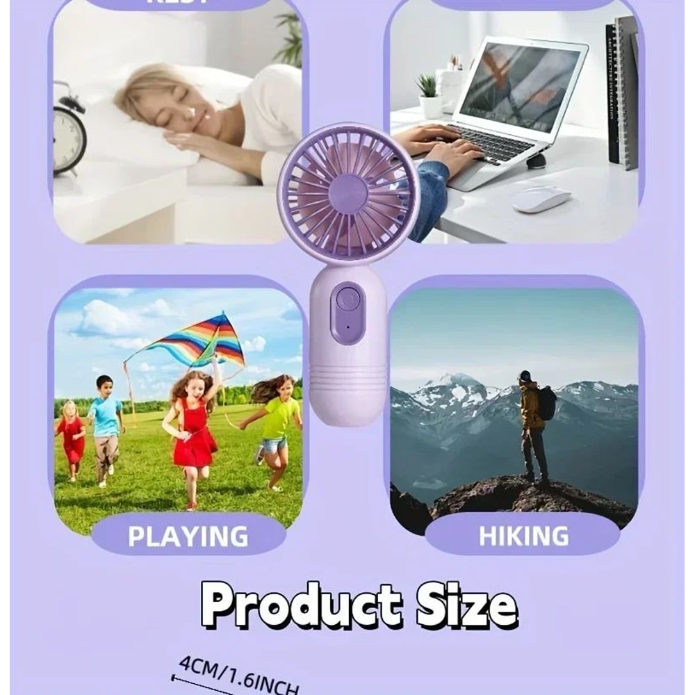 Mini Portable USB Handheld Fan 9
