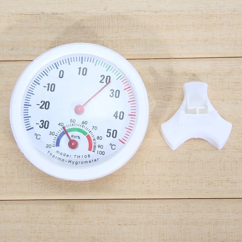 Mini Analog Thermometer Hygrometer Gauge 4