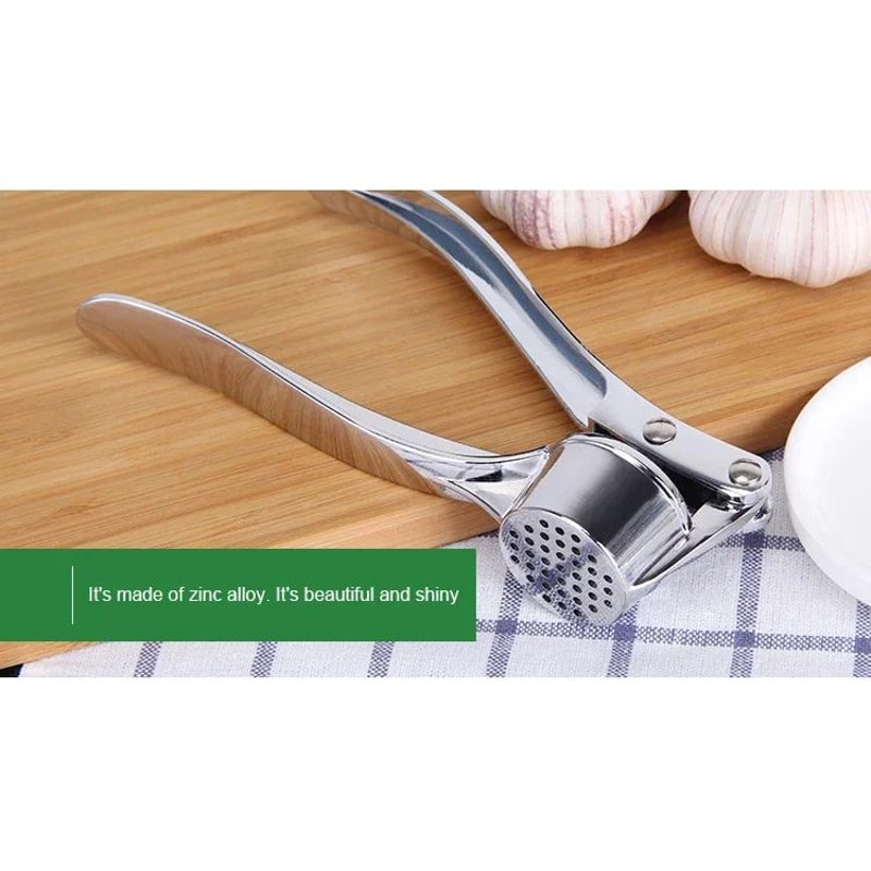 Stainless Steel Garlic Masher And Ginger Press 15