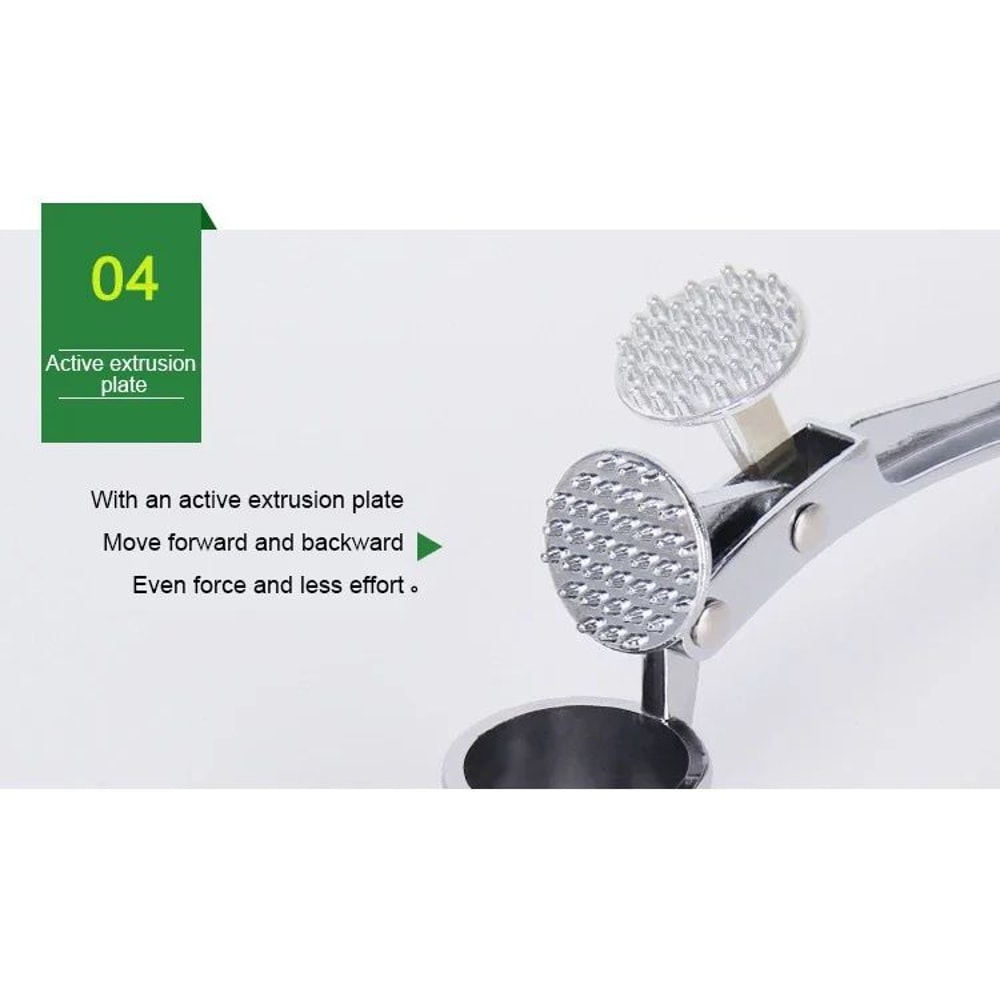 Stainless Steel Garlic Masher And Ginger Press 11