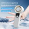 Portable Folding Handheld Fan With Cooling Display 1