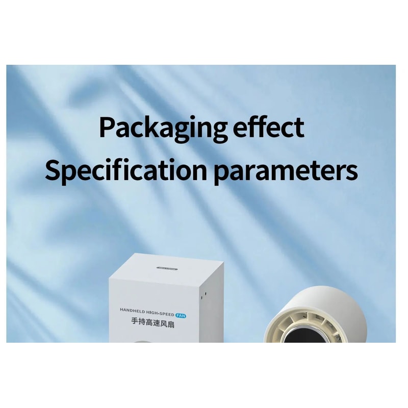 Portable Folding Handheld Fan With Cooling Display 18