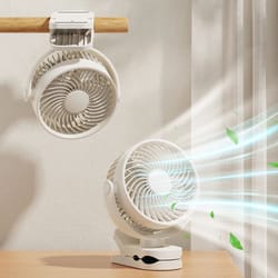 wall mounted rechargeable clip on silent fan