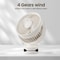 Wall Mounted Rechargeable Clip On Silent Fan 1