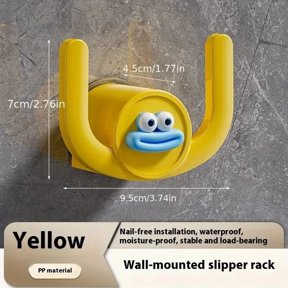Cartoon Slippers Hook Bathroom Storage Rack 5