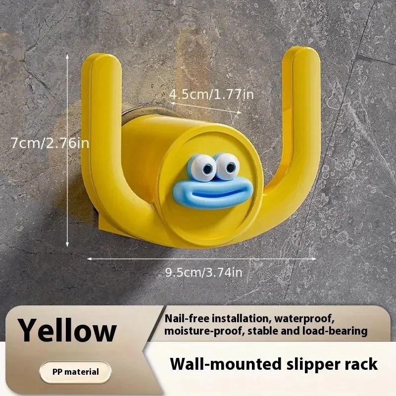 Cartoon Slippers Hook Bathroom Storage Rack 5