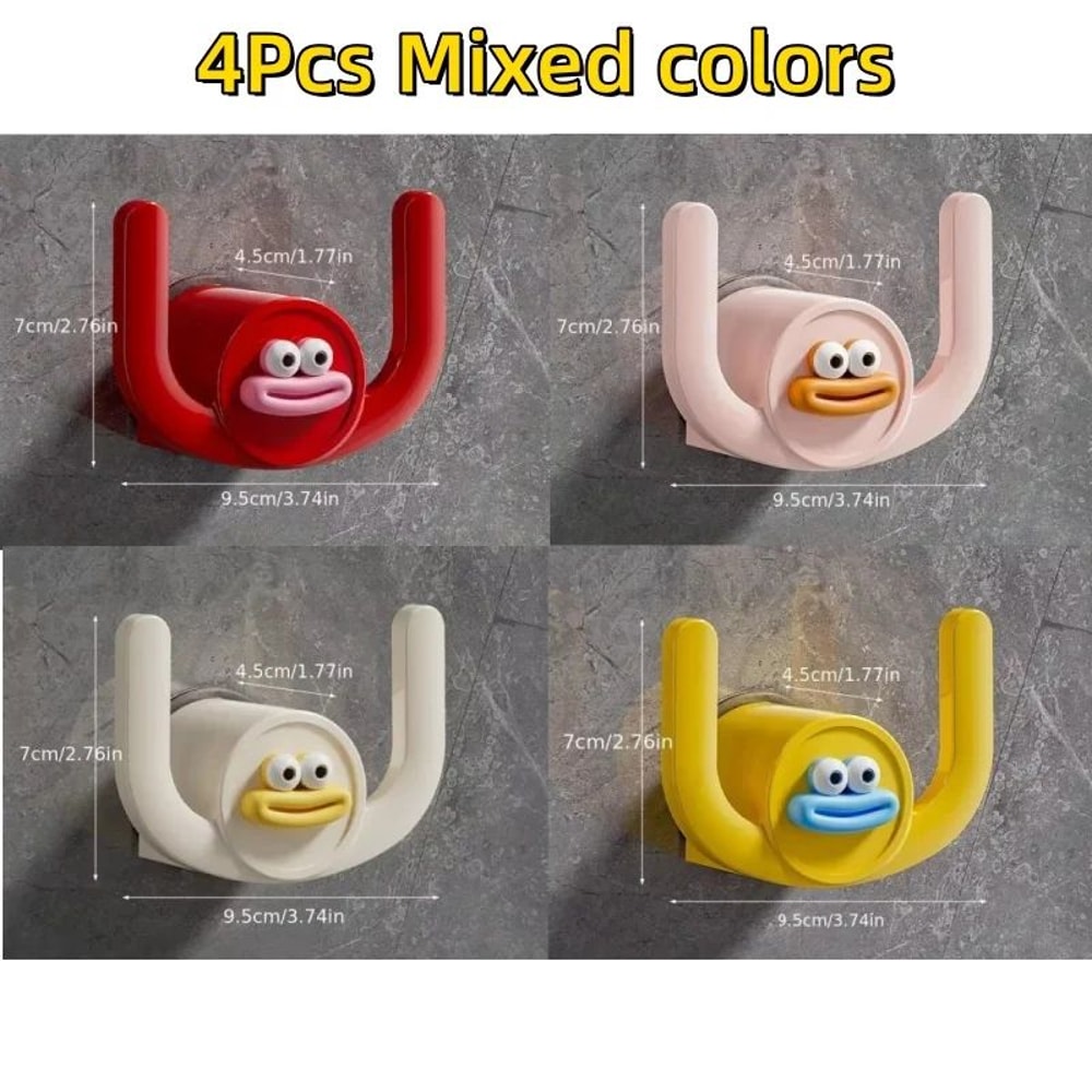 Cartoon Slippers Hook Bathroom Storage Rack 9