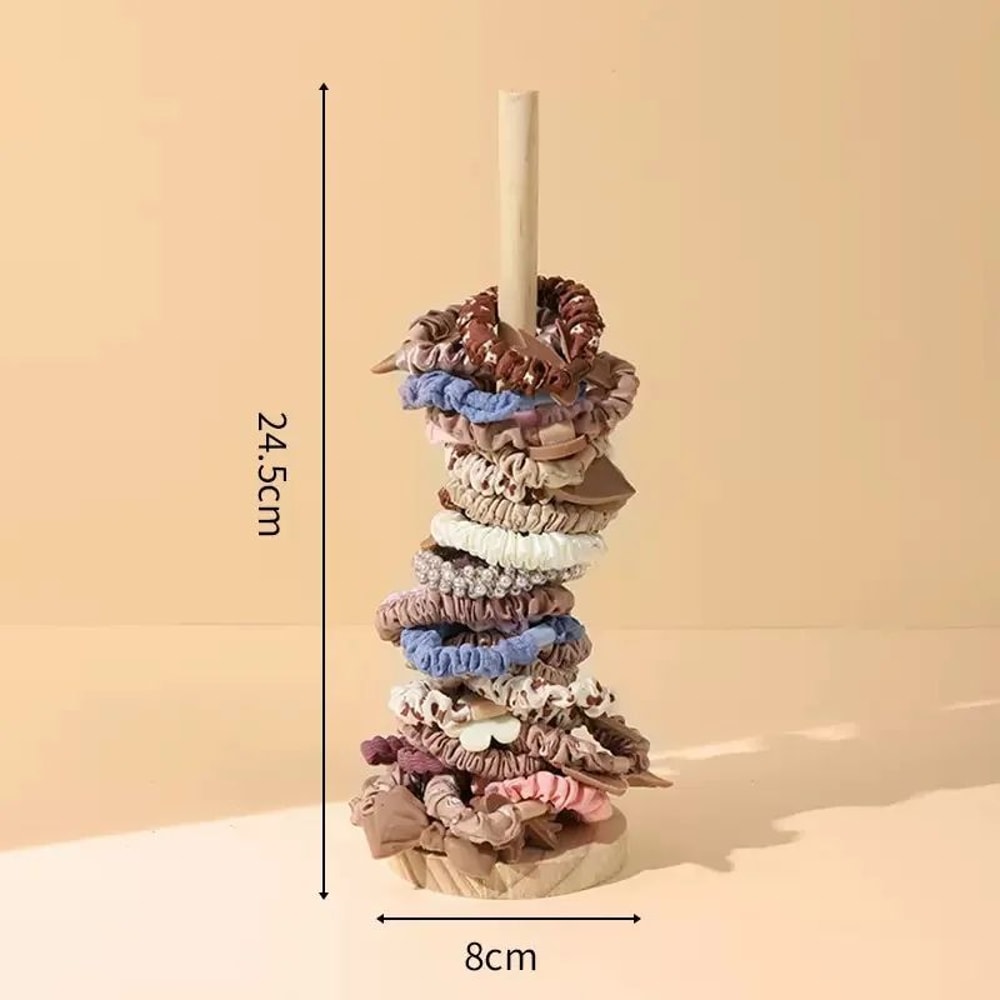 Bamboo Paper Towel Holder Countertop Stand 1