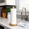 Bamboo Paper Towel Holder Countertop Stand 4