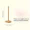 Bamboo Paper Towel Holder Countertop Stand 5