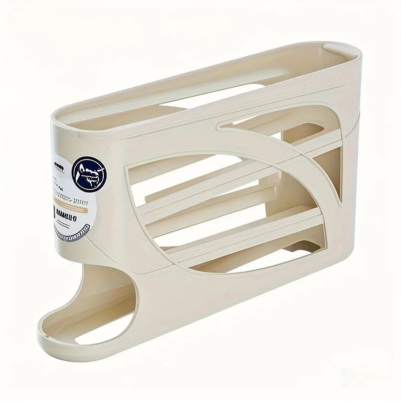 3 Tier Rolling Egg Storage Container For Fridge 4