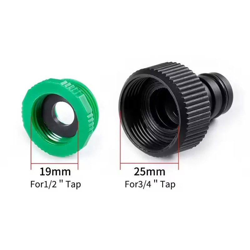 Garden Hose Quick Connector Double Male Adapter 3