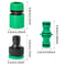 Garden Hose Quick Connector Double Male Adapter 4