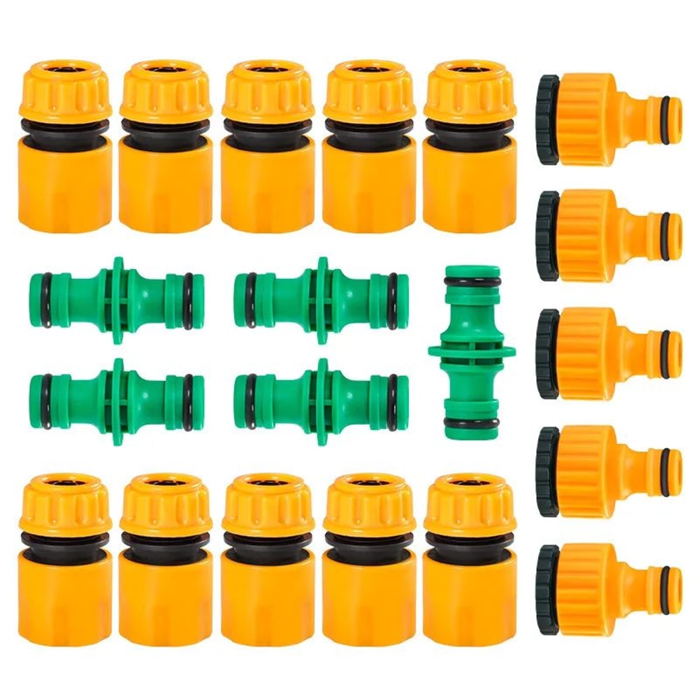 Garden Hose Quick Connector Double Male Adapter 5