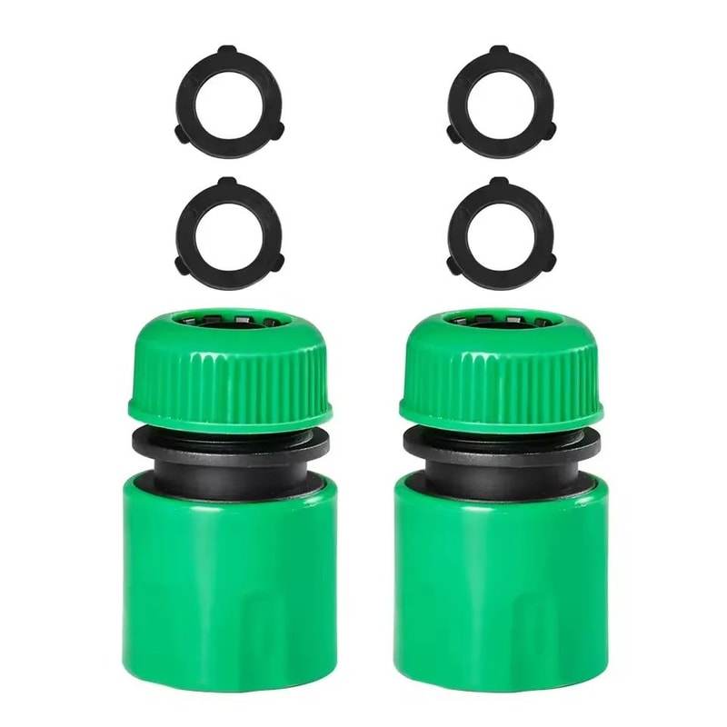 Garden Hose Quick Connector Double Male Adapter 8