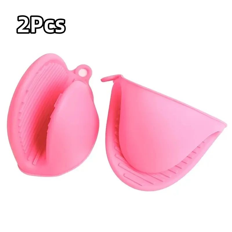 Silicone Pot Holder Gloves Heat Resistant Set 7