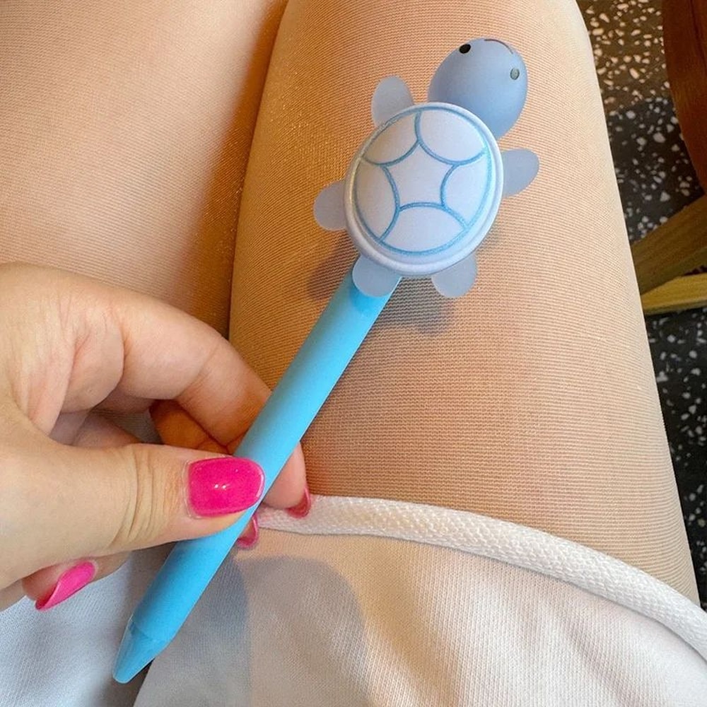 Cute Turtle Ballpoint Pen Set For Students 4