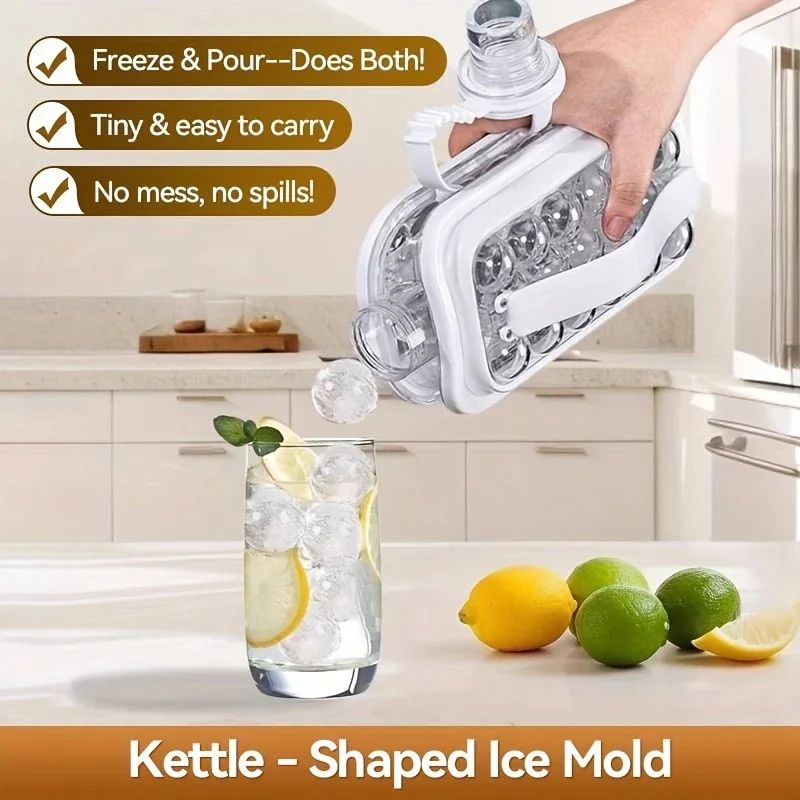Portable Silicone Ice Making Mold Pitcher 0