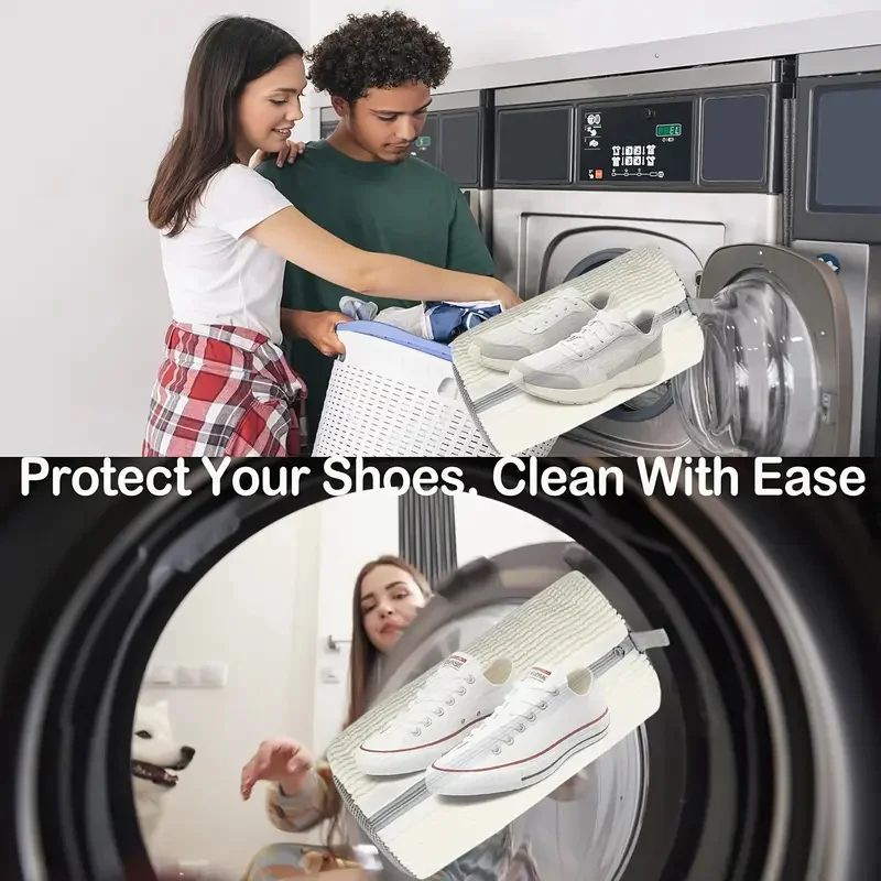 Reusable Shoe Washing Machine Laundry Bag 4