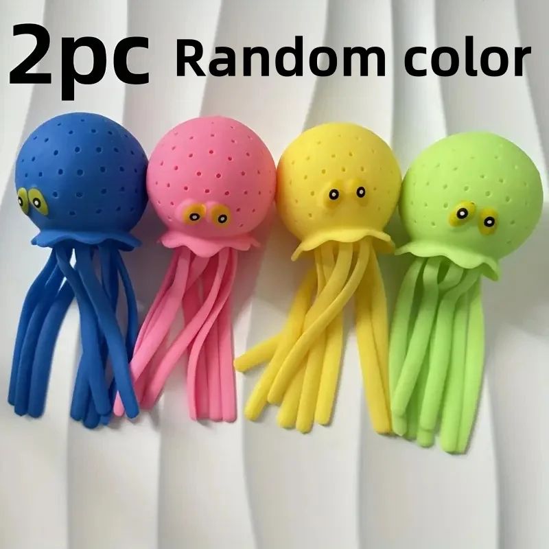Playful Octopus Squirting Water Toy Set 6