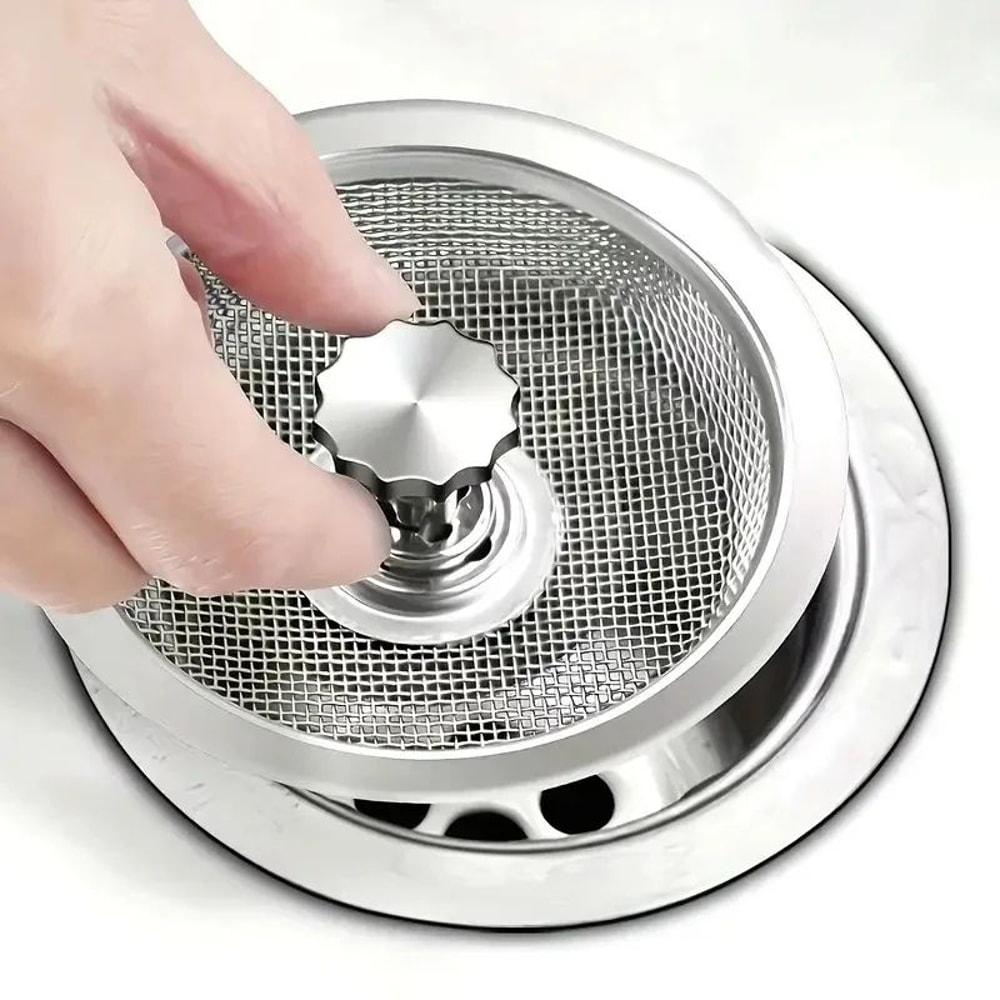 Stainless Steel Sink Strainer Drain Filter 0