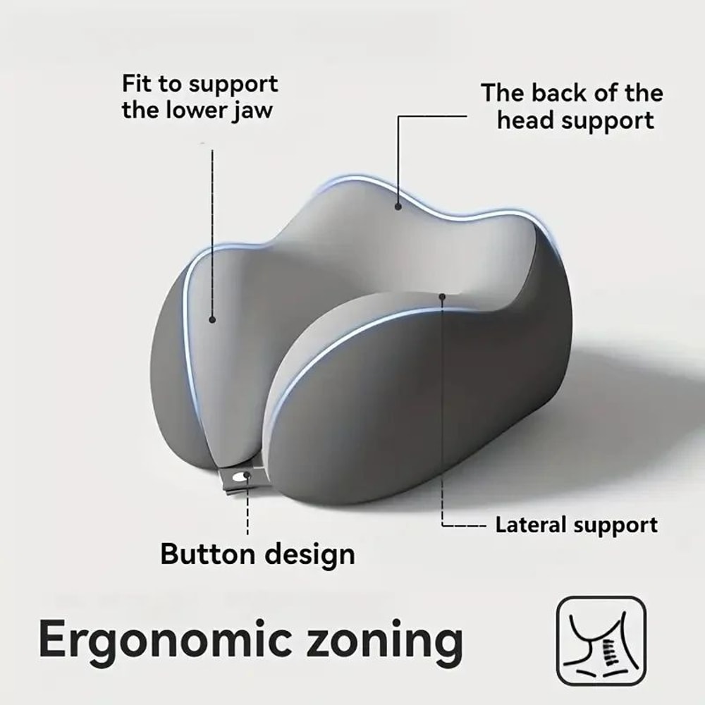 Portable Ergonomic Neck Pillow For Travel 4