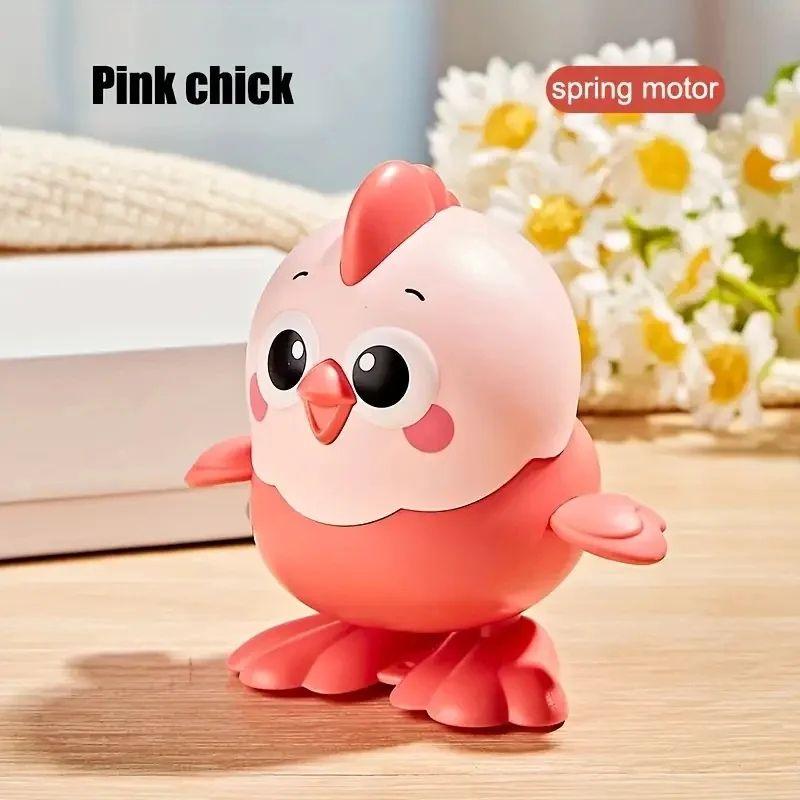 Clockwork Jumping Chicken Toy For Kids 9