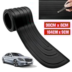 universal rear bumper guard rubber protector