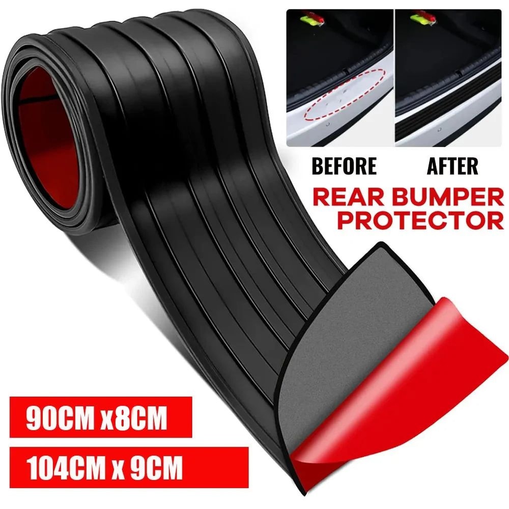 Universal Rear Bumper Guard Rubber Protector 6