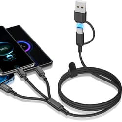 5 in 1 fast charging multi usb cable