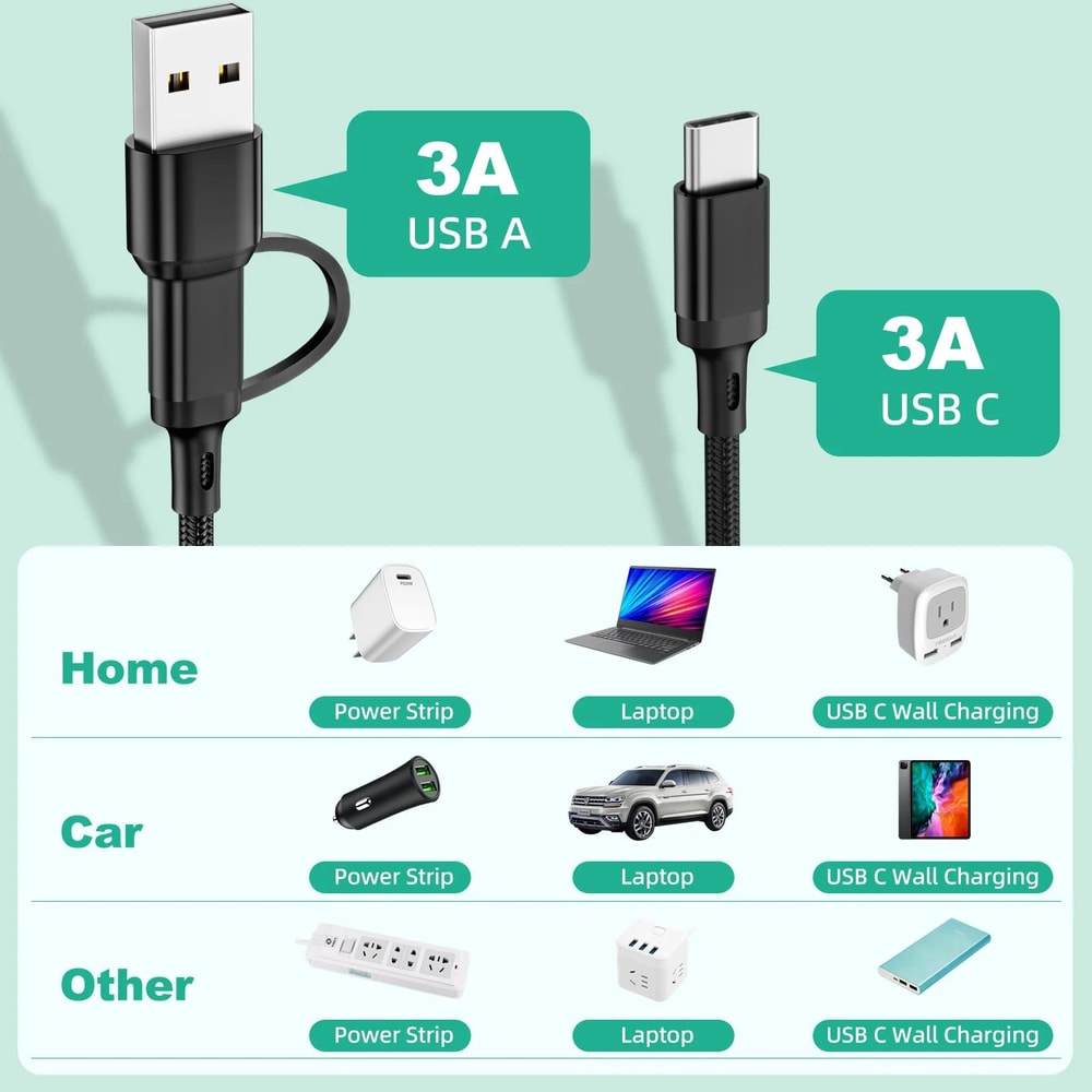 5 In 1 Fast Charging Multi USB Cable 1