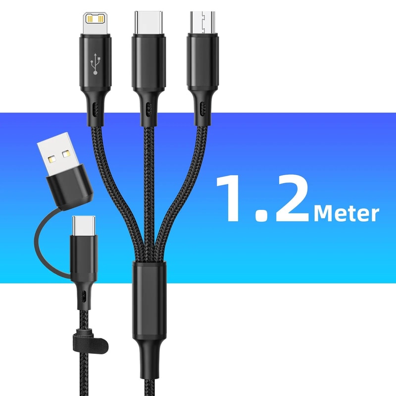 5 In 1 Fast Charging Multi USB Cable 6