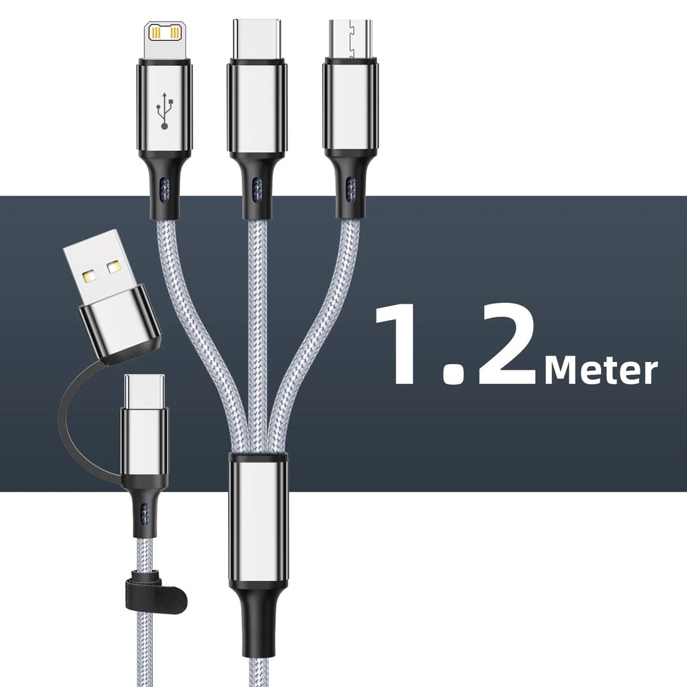5 In 1 Fast Charging Multi USB Cable 8