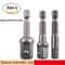 Drill Socket Adapter Set 3 Piece Impact Extension 0