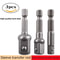 Drill Socket Adapter Set 3 Piece Impact Extension 0