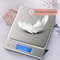 AccuWeight Digital Kitchen Scale Stainless Steel 0