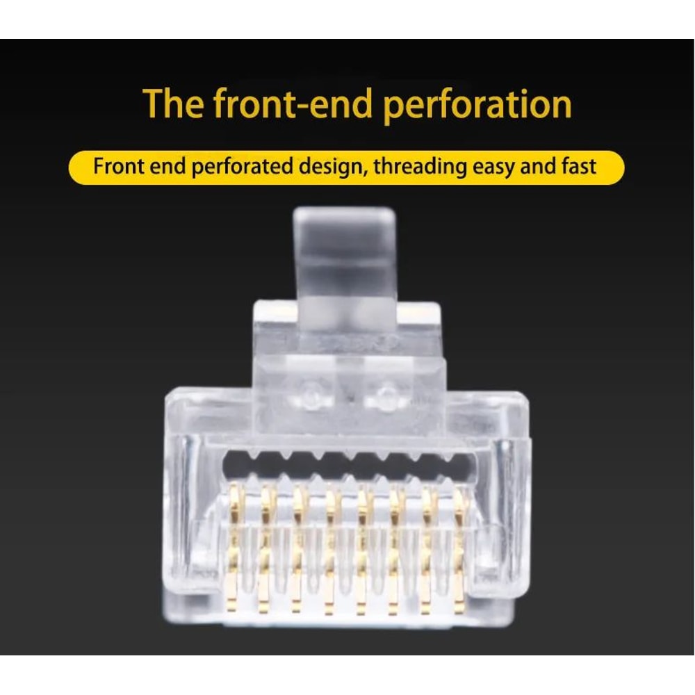 RJ45 Cat6 Network Connector 50 Piece Set 9