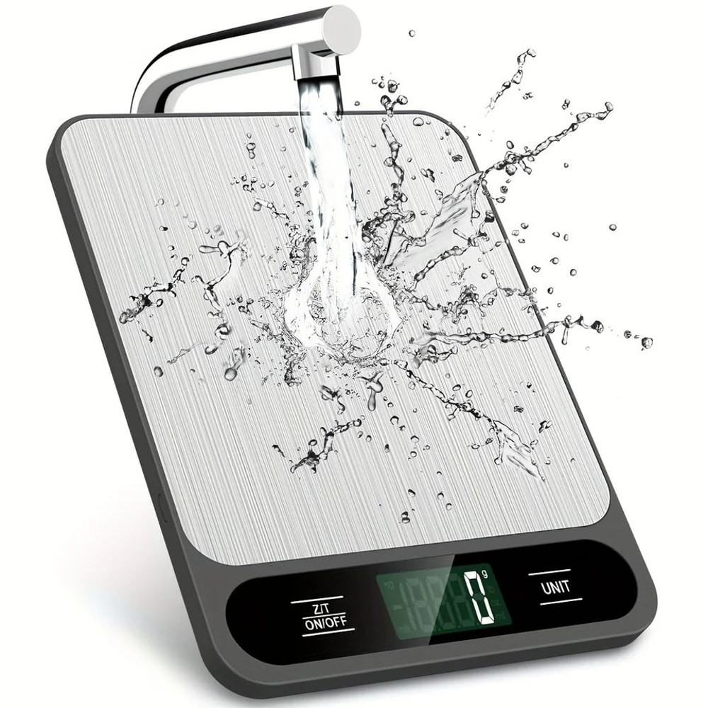 Digital Kitchen Scale 10kg Stainless Steel 0